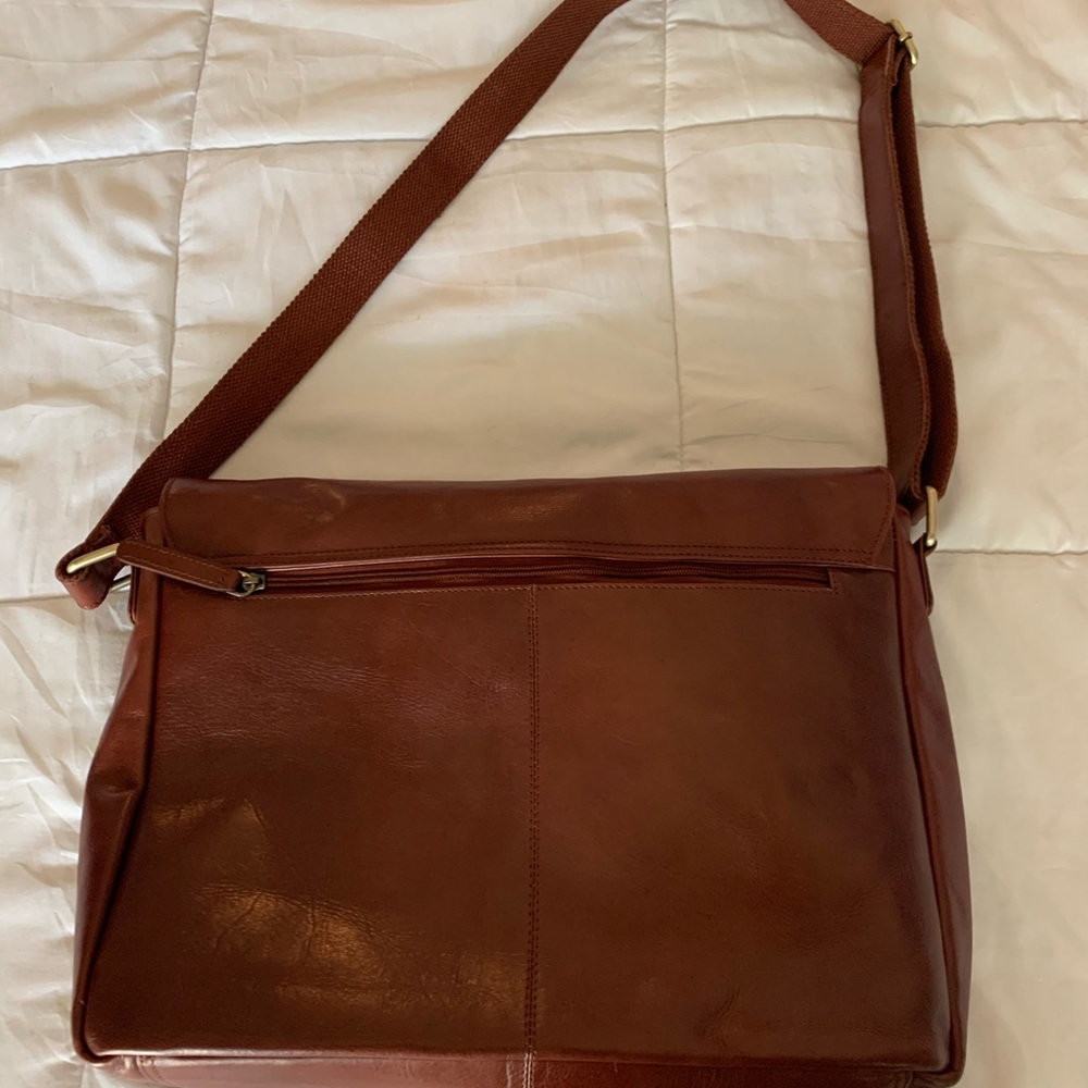 Estalon Leather Messenger Bag/Briefcase - Picture 6 of 6
